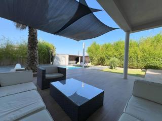 Villa d'architecte avec piscine chauffée, 4 chambres, à 30 mn Gruissan plage - 7