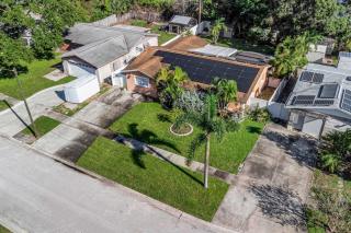 Tropical Palm Haven with Pool and Firepit - 1