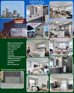 Downtown 1 mi Sleeps 6 wRooftop 3BR 4BED New built Modern Stylish Luxury - 9