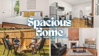 Cozy 2-Floor Home 5BR 3BA 2 Kitchens Backyard - 0