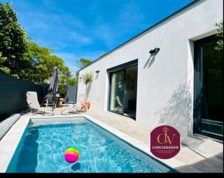 Villa moderne 3 ch piscine privée parking - 7