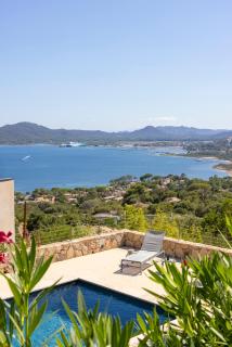 Villa MARINARCA sitew Porto Vecchio Marina di Fiori Vue mer piscine chauffée Clim plage à pied tennis - 4