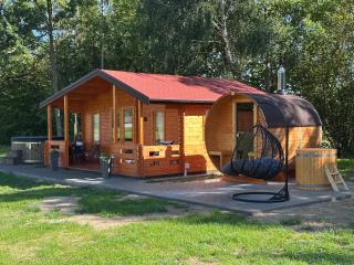 Ranczo Rogowo jacuzzi sauna staw rybny - 4