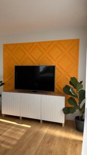 AMAO Sepia - 86 m2 Apartment - Balcony - King-Size Beds - Free Parking - Near Europa-Park - Up to 12 Guests with 2 Units - 8