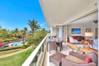 KBM Resorts Spacious 5-Bedroom Honua Kai Collection Multi Unit Listing Same Floor Ocean Glimpses 2 Free Rental Cars HKK-33449 - 9