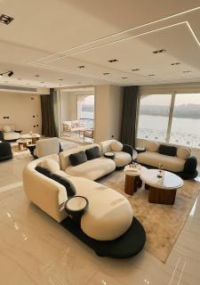 Luxury 3 Master Bedrooms Nile& Pyramids open View - 4