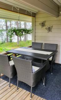 Villa Salme lemmikkiystävällinen mökki Taivalkoskella Jokijärven rannalla - 5