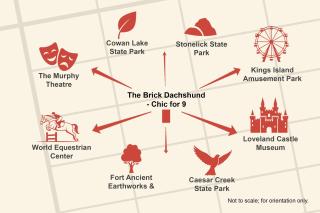 The Brick Dachshund - Chic for 9 - 5