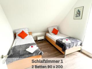 FeWo "Aurora" große Dachterrasse Neubau 74qm EBK 2 SZ Free WiFi - 2
