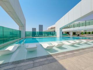 Stylish 1BR in Wasl 1 with Balcony & Pool - 0
