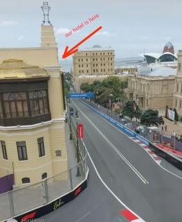 Baku seaview balcony 1 room apartments - Baku - 1
