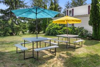 Vineyard View Farmhouse Fire Pit Game Room - 4