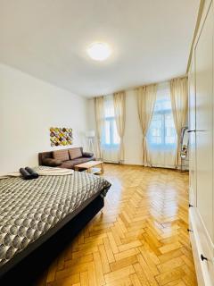 Comfortable 1BR, Lounge Apartment 7 min Westbahnhof - 7