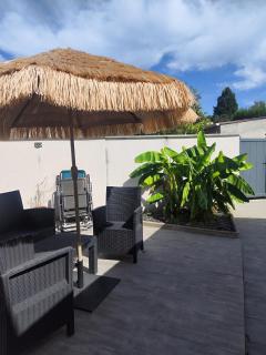 Maison 107 m2- 2 Chambres avec terrasse et jardin - 4