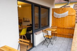 Familienfreundliche Ferienwohnung "Feuer" im Ferienhaus am Waldbach - 5