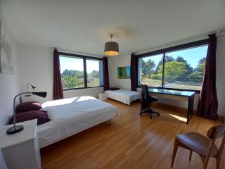 Stunning sea views, sea 100 m away, very large garden - 1