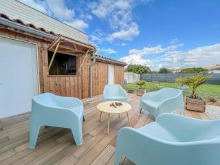 Jardin & terrasse privés, à 10 min de La Rochelle - 3