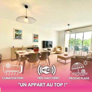 Le Flamingo - Plage à 300 m - Terrasse - Climatisation - 0