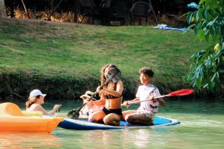 Tranquil Family Vacation by a Creek: Luxury Tented Cabin in Seguin, Texas - 2