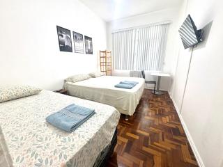 STUDIO COBAL DO HUMAITÁ , COMPLETO ATÉ 3 p, COM AR, WIFI, NETFLIX, pauloangerami VP508 - 0