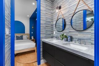 4BR Mykonos Vibes Villa with Pool Grill and Spacious Backyard - 8