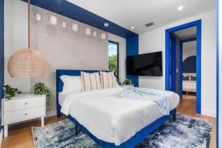 4BR Mykonos Vibes Villa with Pool Grill and Spacious Backyard - 6