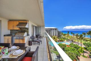 KBM Resorts Panoramic Ocean Views Free Car Honua Kai Hokulani 3-Bedroom Condo with Private BBQ HKH-550 - 1