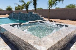 Desert getaway retreat pool spa billiards bbq - 8