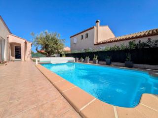 Maison avec piscine pour 16 le barcares - 6