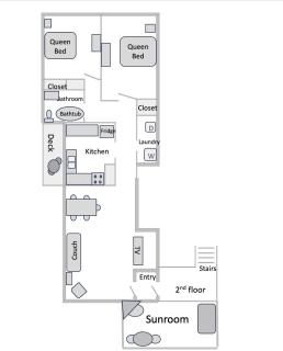 Historic Downtown Flat, # 4 - 9