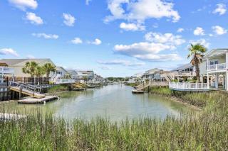 Waterway Paradise! El Sol - 3 Bedroom Duplex on the Water in Cherry Grove! - 0