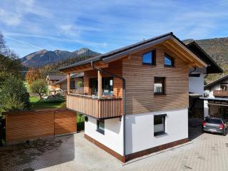 Holz-Chalet Panorama in Farchant Zugspitzland - 0
