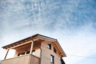 Holz-Chalet Panorama in Farchant Zugspitzland - 3