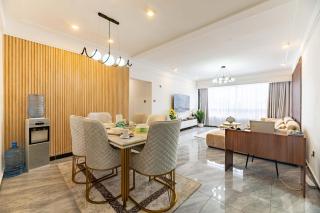 Executive elegantly furnished three bedroom apartment with all modern facilities ,modern swimming pool ,fully equipped gym,children playground and close proximity to major shopping centers and gourmet restaurants - 5