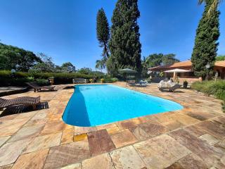 Sítio com piscina, quadra de tênis e lazer LT0033 - 2