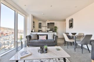 Just Stay Wales – 1 Bed Skyline Apartment, Meridian Tower - 0