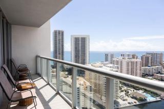 1 BR Full Kitchen- Pool Gym Beach 29th floor - 3