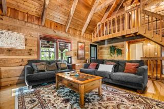 POP of Fall N Smokies W Family Spot - Hot Tub Views - 3