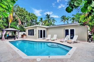 Tropical Palm Oasis Heated Pool near Beach - Hollywood - 0