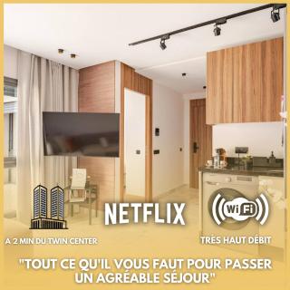 Cosy Maarif Twin center by Viva Stay - 0