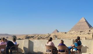 Old town pyramids view - 5