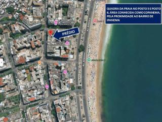 Espaçoso apto de 1 quarto na quadra da Praia - 6