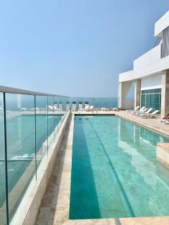 Oceanview Bocagrande Laguito Palmetto Sunset Building - 4