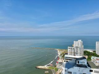 Oceanview Bocagrande Laguito Palmetto Sunset Building - 1
