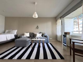 Tilava autopaikallinen kolmio sairaalan vieressä - 0