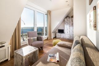 Haus Ebbe&Flut - Ferienwohnung Watt`n Blick mit Meerblick - 3