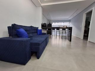 Conforto em Ubatuba - Apartamento novo com 2 Suítes, Ar Condicionado e Churrasqueira Privativa - Ubatuba - 4