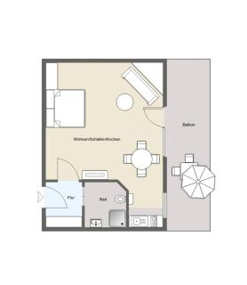 Appartementhaus Bracht - Meeresrauschen 1 - 3