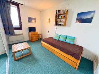 Studio divisible pour 4, Sud-Ouest, pied des pistes, balcon, animaux acceptés - FR-1-452-197 - 2