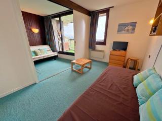 Studio divisible pour 4, Sud-Ouest, pied des pistes, balcon, animaux acceptés - FR-1-452-197 - 1